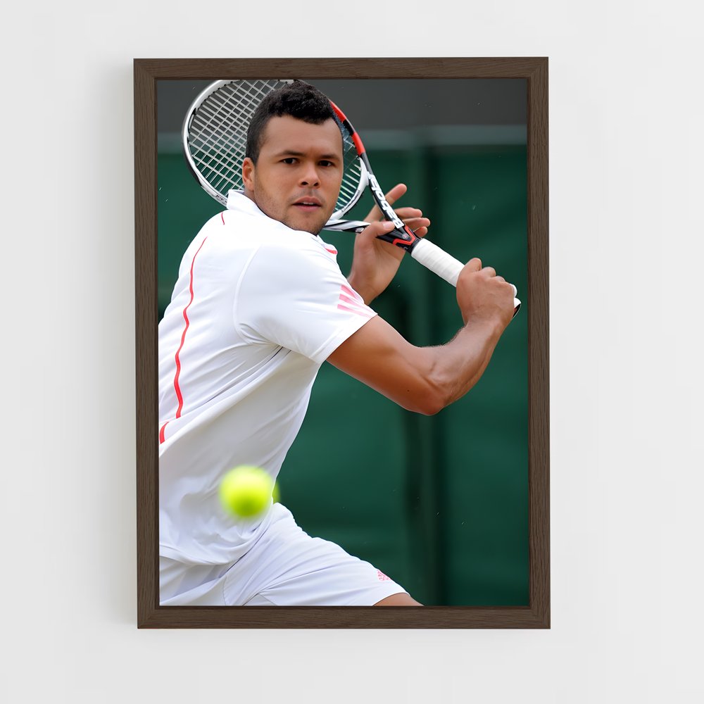 Poster Swing de Tsonga – affiche Tennis (vue 5)